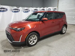 2023 Kia Soul LX with VIN KNDJ23AU1P7876823, listed as a Copart auction lot 53087765 with 45,451 mi miles and Clean Title. Bid and sale history available at carsss.com. Image 1.