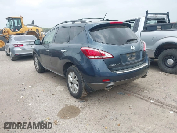 2014 Nissan Murano SL with VIN JN8AZ1MU6EW404328, listed as a IAAI auction lot 41930792 with 83,293 mi miles. Bid and sale history available at carsss.com. Image 3.