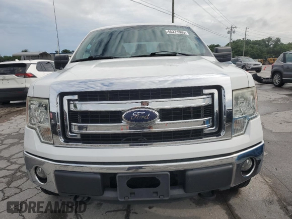 2013 Ford F-150 XL with VIN 1FTFW1EF7DFB68264, listed as a Copart auction lot 60271505 with 128,453 mi miles and Salvage title. Bid and sale history available at DreamBid. Image 5.