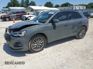 2024 Audi Q3 Premium Plus with VIN WA1BUCF37R1101747, listed as a Copart auction lot 61226195 with 11,766 mi miles and Salvage title. Bid and sale history available at DreamBid. Image 1.