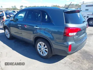 2015 Kia Sorento EX with VIN 5XYKU4A70FG559566, listed as a IAAI auction lot 41727052 with 92,258 mi miles. Bid and sale history available at carsss.com. Image 3.
