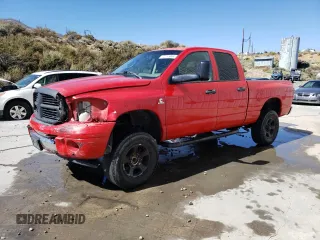 2007 Dodge Ram 2500 SLT with VIN 3D7KS28A67G851937, listed as a Copart auction lot 72215894 with 201,496 mi miles and Salvage Title. Bid and sale history available at carsss.com. Image 1.