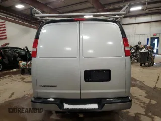 2019 Chevrolet Express Cargo Van with VIN 1GCWGAFG1K1330033, listed as a Copart auction lot 83733644 with 133,362 mi miles and Non Repairable. Bid and sale history available at carsss.com. Image 6.