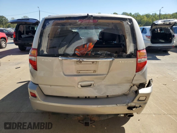 2002 Isuzu Axiom with VIN 4S2CE58X924605308, listed as a Copart auction lot 74872754 with 191,102 mi miles and Salvage Title. Bid and sale history available at carsss.com. Image 6.