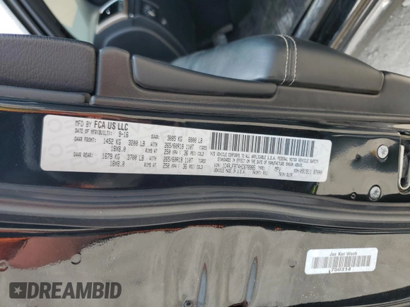 2017 Jeep Grand Cherokee Limited with VIN 1C4RJFBT4HC678985, listed as a Copart auction lot 55685014 with 122,188 mi miles and Salvage title. Bid and sale history available at DreamBid. Image 13.