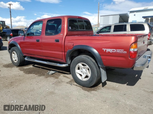 2002 Toyota Tacoma PreRunner with VIN 5TEGN92NX2Z014116, listed as a Copart auction lot 55982425 with 200,180 mi miles and Salvage title. Bid and sale history available at DreamBid. Image 2.