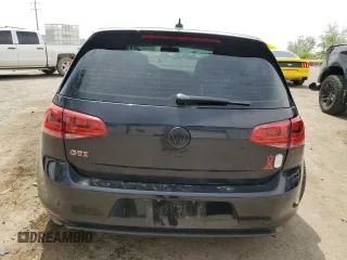 2017 Volkswagen Golf GTI S with VIN 3VW547AUXHM070857, listed as a Copart auction lot 52913205 with 87,759 mi miles and Salvage Title. Bid and sale history available at carsss.com. Image 6.