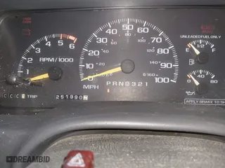 1996 Chevrolet Tahoe with VIN 1GNEK13R5TJ341299, listed as a IAAI auction lot 41713489 with 251,990 mi miles. Bid and sale history available at carsss.com. Image 7.
