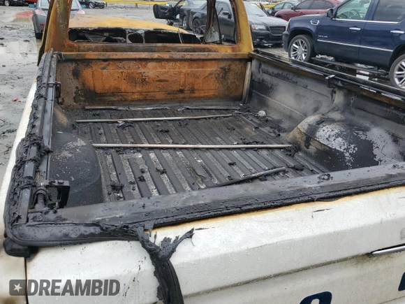 1985 Ford F-150 with VIN 1FTDF15Y4FNA66826, listed as a Copart auction lot 43598765 with 0 mi miles and Salvage Title. Bid and sale history available at carsss.com. Image 10.