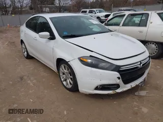 2013 Dodge Dart Rallye with VIN 1C3CDFBH5DD157405, listed as a IAAI auction lot 41940318 with 172,036 mi miles and . Bid and sale history available at carsss.com. Image 1.