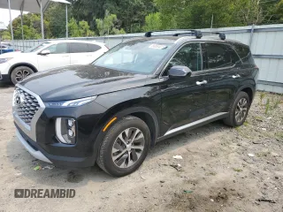 2021 Hyundai Palisade SEL with VIN KM8R2DHE8MU259919, listed as a Copart auction lot 58064015 with 96,132 mi miles and Salvage title. Bid and sale history available at DreamBid. Image 1.