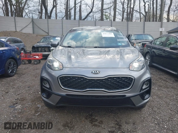 2020 Kia Sportage LX with VIN KNDPMCAC6L7630193, listed as a IAAI auction lot 42073485 with 48,743 mi miles. Bid and sale history available at carsss.com. Image 13.