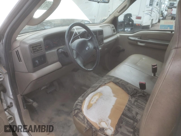 2004 Ford F-250 XL with VIN 3FTNF20L64MA01229, listed as a Copart auction lot 54612984 with 408,254 mi miles and Clean title. Bid and sale history available at DreamBid. Image 8.