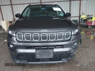 2022 Jeep Compass Latitude with VIN 3C4NJDBB1NT223599, listed as a IAAI auction lot 42181714 with 52,071 mi miles and . Bid and sale history available at DreamBid. Image 12.