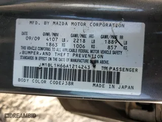 2010 Mazda Mazda3 s Sport with VIN JM1BL1H66A1214243, listed as a Copart auction lot 45507185 with 184,897 mi miles and Salvage Title. Bid and sale history available at carsss.com. Image 13.