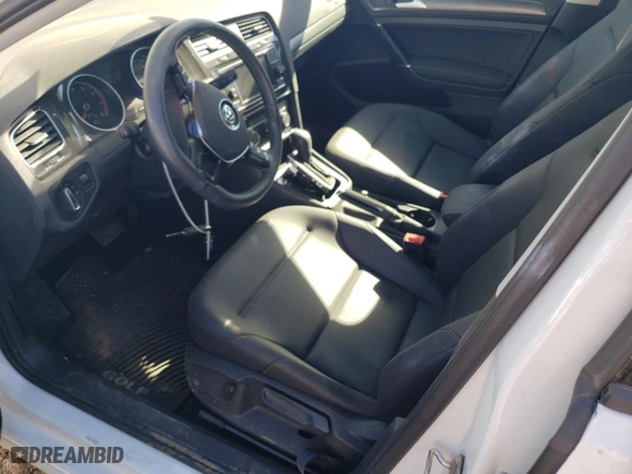 2021 Volkswagen Golf TSI with VIN 3VWG57AU2MM017215, listed as a Copart auction lot 74567854 with 9,253 mi miles and Salvage Title. Bid and sale history available at carsss.com. Image 7.
