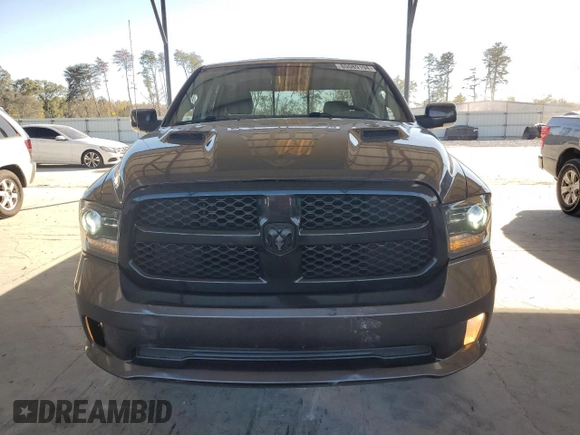 2018 Ram 1500 Night with VIN 1C6RR7MT0JS240821, listed as a Copart auction lot 80089194 with 107,261 mi miles and Salvage Title. Bid and sale history available at carsss.com. Image 5.