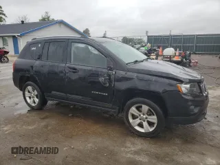 2017 Jeep Compass High Altitude with VIN 1C4NJDEB7HD210216, listed as a Copart auction lot 56541085 with 94,397 mi miles and Salvage title. Bid and sale history available at DreamBid. Image 4.