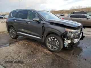 2021 Hyundai Santa Fe Limited with VIN 5NMS4DAL0MH315822, listed as a Copart auction lot 87260094 with 30,253 mi miles and Salvage Title. Bid and sale history available at carsss.com. Image 4.