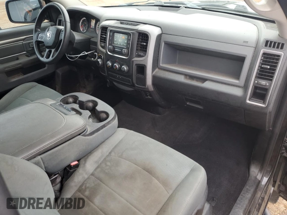 2015 Ram 1500 Express with VIN 3C6JR6AGXFG687427, listed as a Copart auction lot 71589164 with 116,581 mi miles and Salvage title. Bid and sale history available at DreamBid. Image 8.