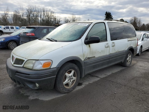 2004 Pontiac Montana w/1SA Pkg with VIN 1GMDX03E24D173534, listed as a Copart auction lot 82599234 with 155,631 mi miles and Salvage Title. Bid and sale history available at carsss.com. Image 1.