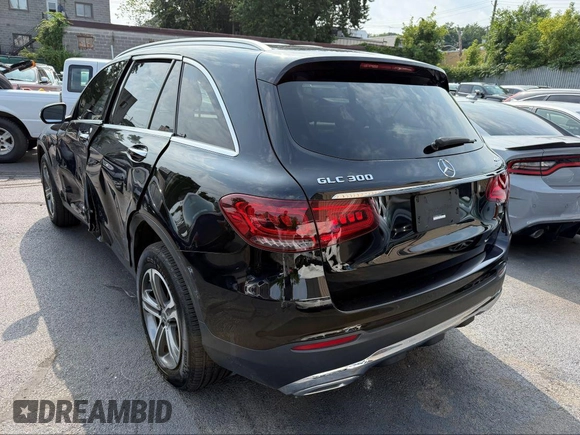 2020 Mercedes-Benz GLC 300 with VIN W1N0G8EB8LF763463, listed as a IAAI auction lot 42889449 with 44,937 mi miles and . Bid and sale history available at DreamBid. Image 3.