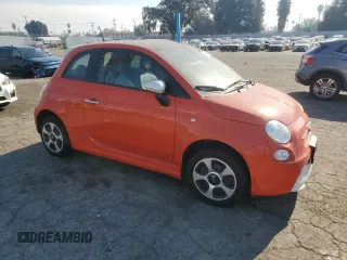 2016 FIAT 500e with VIN 3C3CFFGE4GT184019, listed as a Copart auction lot 41605715 with 36,051 mi miles and Clean Title. Bid and sale history available at carsss.com. Image 4.