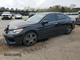 2016 Honda Accord Sport with VIN 1HGCR2F57GA209484, listed as a Copart auction lot 50388055 with 218,064 mi miles and Salvage Title. Bid and sale history available at DreamBid. Image 1.