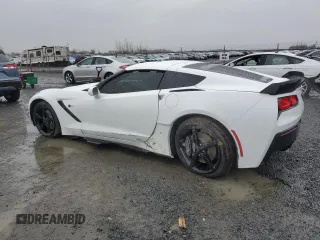 2015 Chevrolet Corvette 2LT with VIN 1G1YC2D78F5125250, listed as a Copart auction lot 46104575 with 39,704 mi miles and Salvage Title. Bid and sale history available at carsss.com. Image 2.