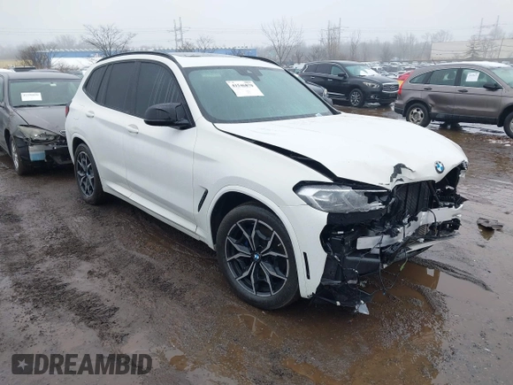 2023 BMW X3 M40i with VIN 5UX83DP07P9S24703, listed as a IAAI auction lot 41546870 with 27,127 mi miles and . Bid and sale history available at DreamBid. Image 1.