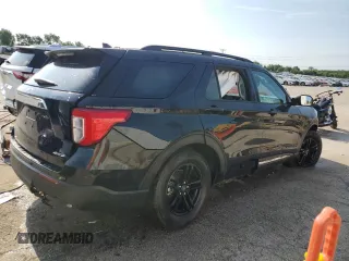 2023 Ford Explorer XLT z VIN 1FMSK8DH9PGA38728, wystawiony jako Copart lot #62331795 z przebiegiem 40 489 mil mil oraz Szkoda całkowita • Salvage title. Historia ofert i sprzedaży dostępna na DreamBid. Obrazek 3.