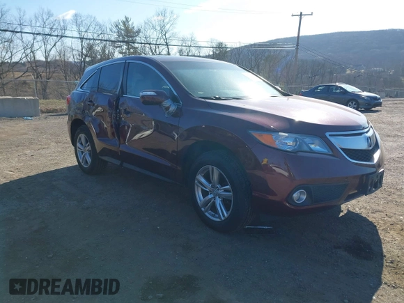 2014 Acura RDX Tech Pkg with VIN 5J8TB4H50EL005348, listed as a IAAI auction lot 41883118 with 118,638 mi miles. Bid and sale history available at carsss.com. Image 1.