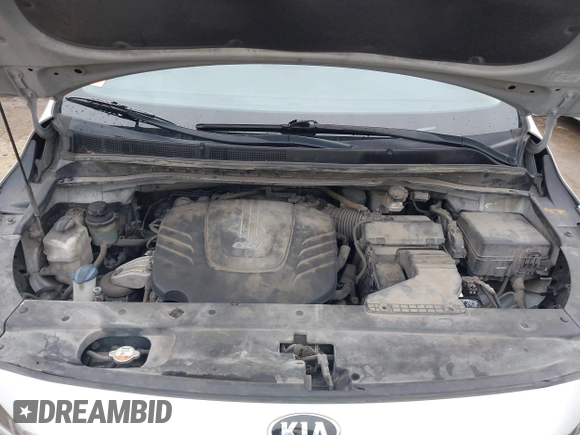 2017 Kia Sedona L with VIN KNDMA5C17H6271663, listed as a IAAI auction lot 41492437 with 338,875 mi miles. Bid and sale history available at carsss.com. Image 10.