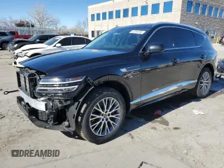 2022 Genesis GV80 с VIN KMUHBDSB5NU079116, выставлен на аукционе Copart как лот 47019755 с пробегом 53 704 миль миль и Списание • Salvage title. История ставок и продаж доступна на DreamBid. Изображение 1.