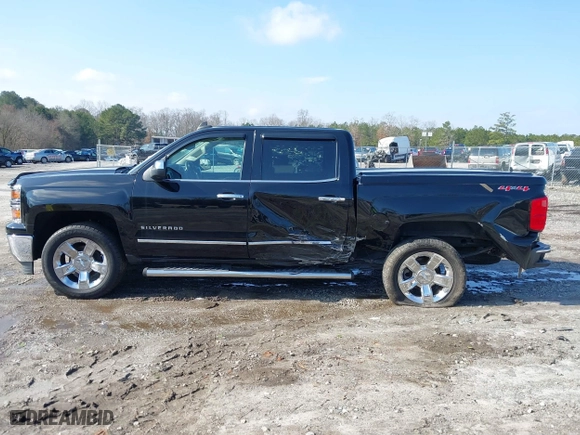 2015 Chevrolet Silverado 1500 LTZ with VIN 3GCUKSEC2FG311931, listed as a IAAI auction lot 41530887 with 103,280 mi miles. Bid and sale history available at carsss.com. Image 14.