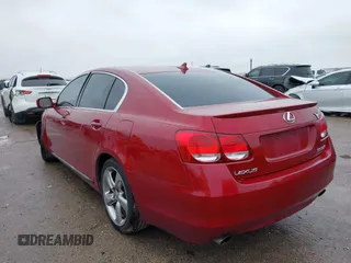2008 Lexus GS 350 with VIN JTHBE96S980039722, listed as a IAAI auction lot 41568219 with 150,272 mi miles and . Bid and sale history available at DreamBid. Image 3.