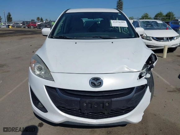 2012 Mazda Mazda5 Touring with VIN JM1CW2CL7C0140452, listed as a IAAI auction lot 41970209 with 92,069 mi miles. Bid and sale history available at carsss.com. Image 13.
