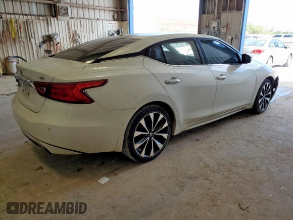 2016 Nissan Maxima SV with VIN 1N4AA6AP8GC409085, listed as a Copart auction lot 59945755 with 133,014 mi miles and Salvage title. Bid and sale history available at DreamBid. Image 3.