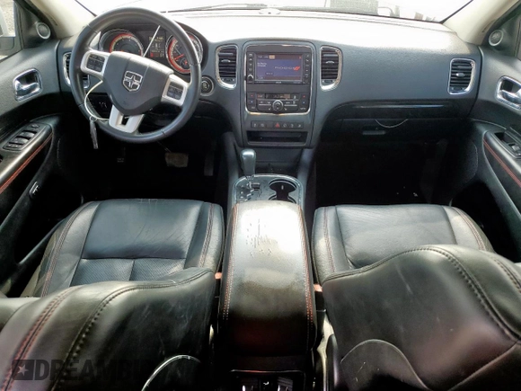 2013 Dodge Durango R/T with VIN 1C4SDHCT7DC697592, listed as a Copart auction lot 59778425 with 150,904 mi miles and Salvage title. Bid and sale history available at DreamBid. Image 8.