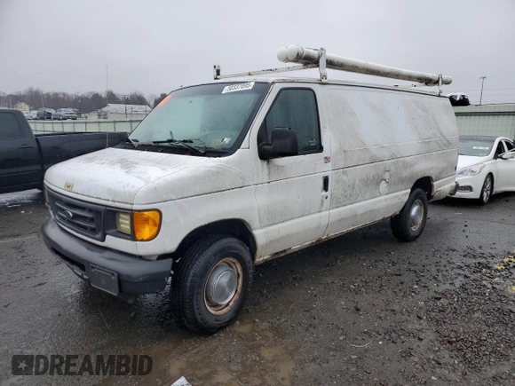 2004 Ford Econoline Cargo with VIN 1FTSS34L44HB30606, listed as a Copart auction lot 50337095 with 215,347 mi miles and Clean Title. Bid and sale history available at DreamBid. Image 1.