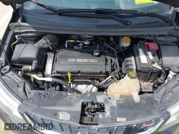 2017 Chevrolet Sonic LT with VIN 1G1JD5SG0H4165723, listed as a IAAI auction lot 42388906 with 73,850 mi miles and . Bid and sale history available at DreamBid. Image 10.