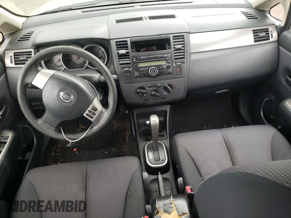 2008 Nissan Versa 1.8 S with VIN 3N1BC11E08L363075, listed as a Copart auction lot 54706934 with 116,191 mi miles and Salvage Title. Bid and sale history available at carsss.com. Image 8.