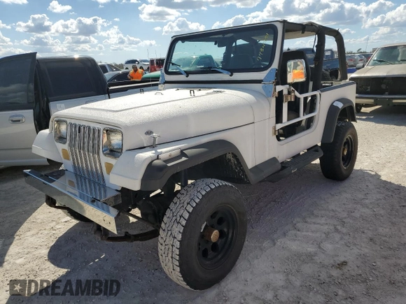 1994 Jeep Wrangler S with VIN 1J4FY19P4RP401204, listed as a Copart auction lot 77847694 with 0 mi miles and Non Repairable. Bid and sale history available at carsss.com. Image 1.