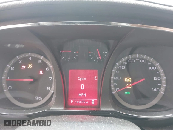2012 GMC Terrain SLE-2 with VIN 2GKFLTE58C6249265, listed as a IAAI auction lot 41273345 with 142,675 mi miles. Bid and sale history available at carsss.com. Image 7.
