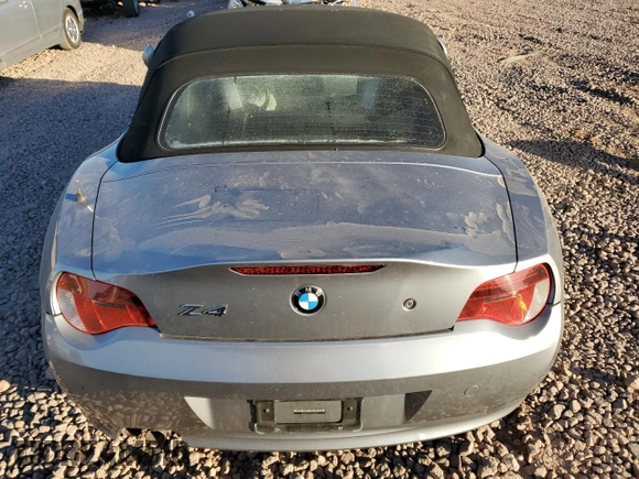 2007 BMW Z4 3.0i with VIN 4USBU33517LW73274, listed as a Copart auction lot 80694134 with 88,736 mi miles and Clean Title. Bid and sale history available at carsss.com. Image 10.