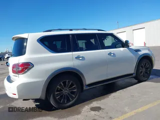 2018 Nissan Armada Platinum with VIN JN8AY2NE7J9730759, listed as a IAAI auction lot 39541925 with 83,001 mi miles. Bid and sale history available at carsss.com. Image 14.