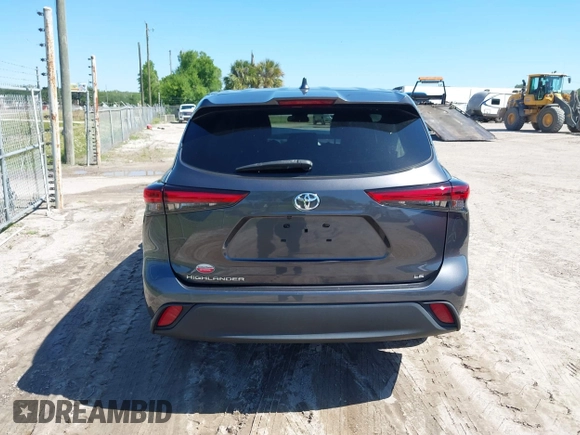 2021 Toyota Highlander L with VIN 5TDZZRAH3MS034975, listed as a IAAI auction lot 39170135 with 86,052 mi miles and . Bid and sale history available at DreamBid. Image 16.