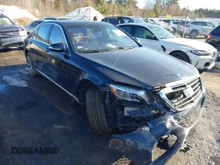 2015 Mercedes-Benz S 550 with VIN WDDUG8FB9FA126841, listed as a IAAI auction lot 41643256 with 130,460 mi miles and . Bid and sale history available at carsss.com. Image 1.