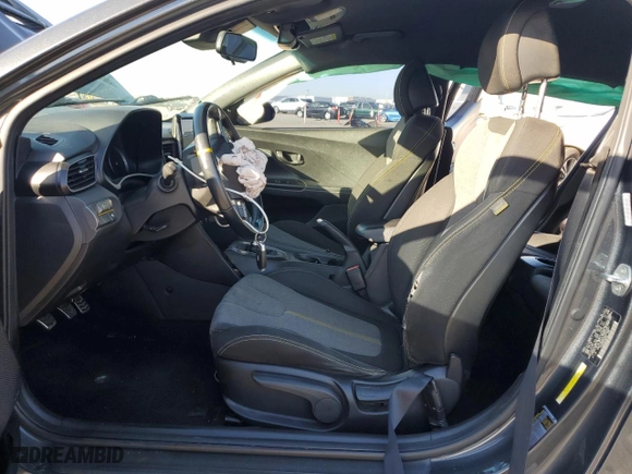 2019 Hyundai Veloster Turbo R-Spec with VIN KMHTH6AB7KU020391, listed as a Copart auction lot 49840155 with 116,984 mi miles and Salvage Title. Bid and sale history available at carsss.com. Image 7.