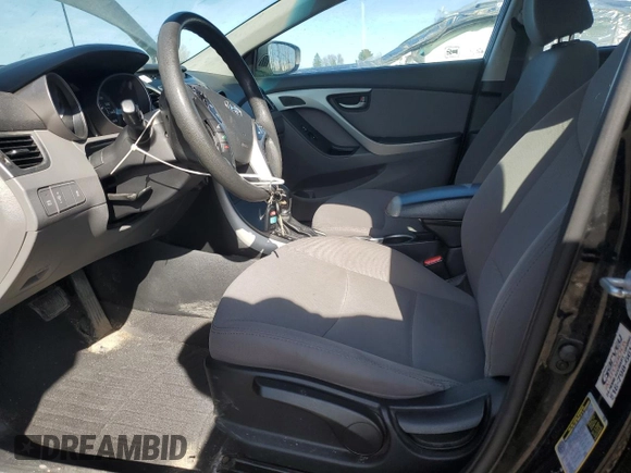 2015 Hyundai Elantra SE with VIN 5NPDH4AE8FH569220, listed as a Copart auction lot 51502735 with 162,756 mi miles and Salvage Title. Bid and sale history available at carsss.com. Image 7.